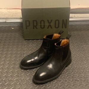 PROXON STEEL TOE CHELSEA BOOT WALLACE BLACK 9.5 D